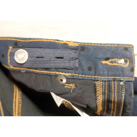 OVS Girls 12-13 Skinny Fit Polka-Dot Denim Pant - Picture 7 of 15